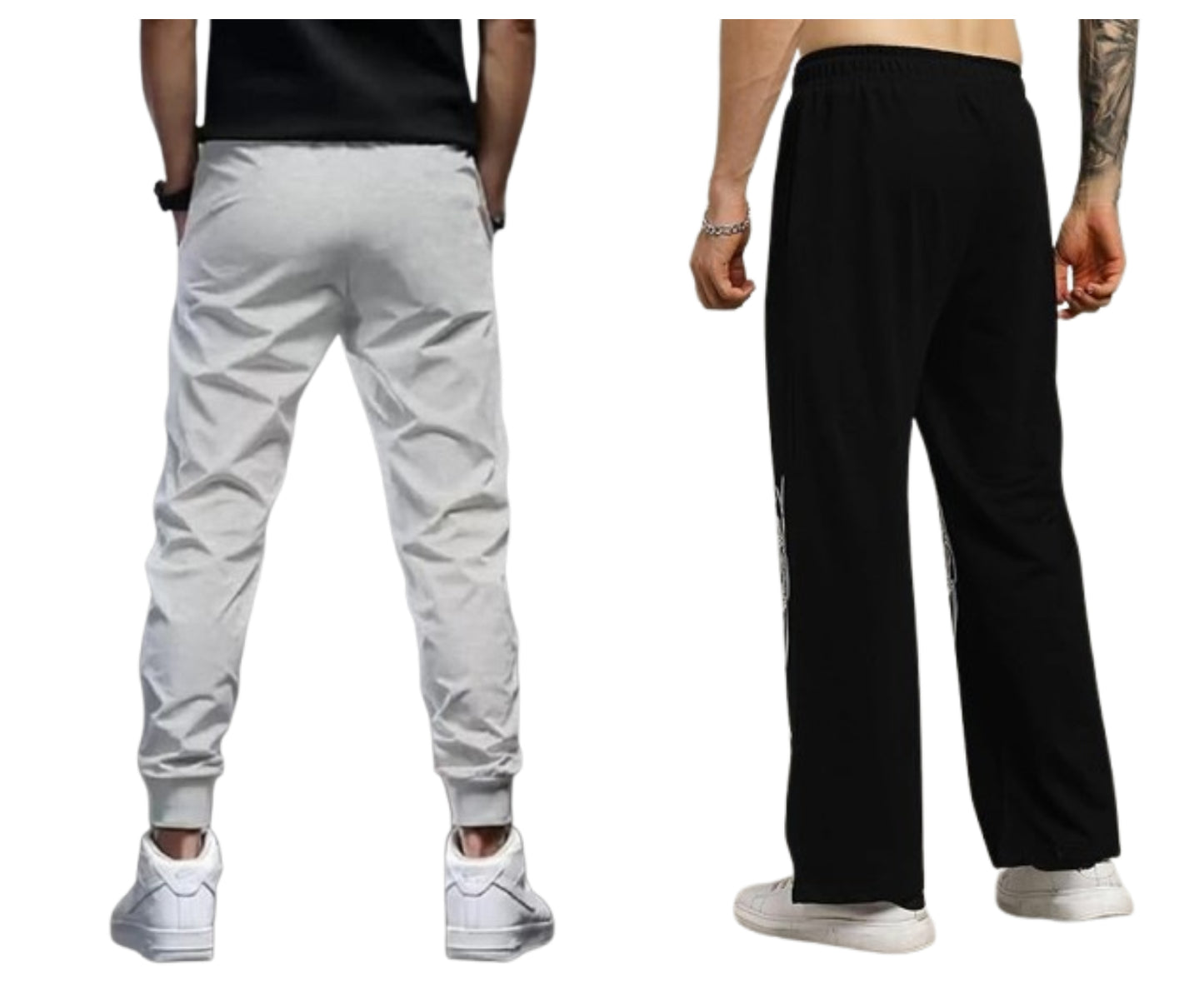 Attitude Combo Men's Regular Fit Printed Baggy/Jogger Lower –
