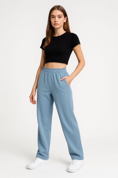 Attitude Girl's Regular Fit Printed Pintex Lower