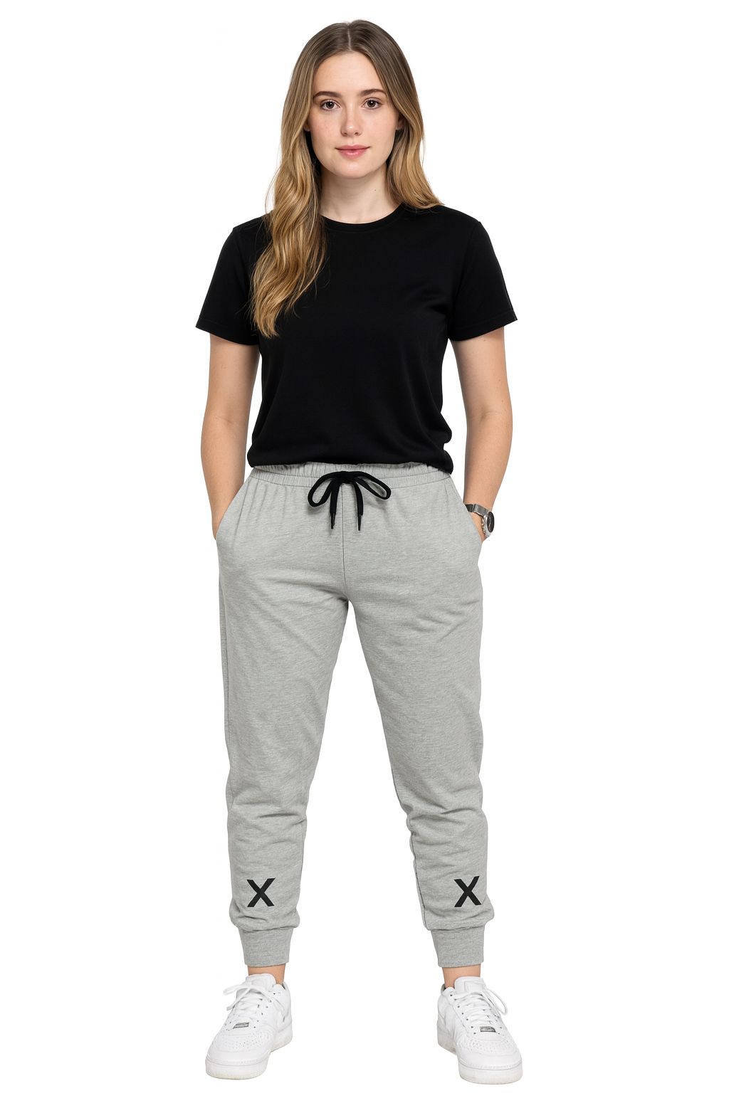 Attitude Girl's Regular Fit Printed  Grip Lower