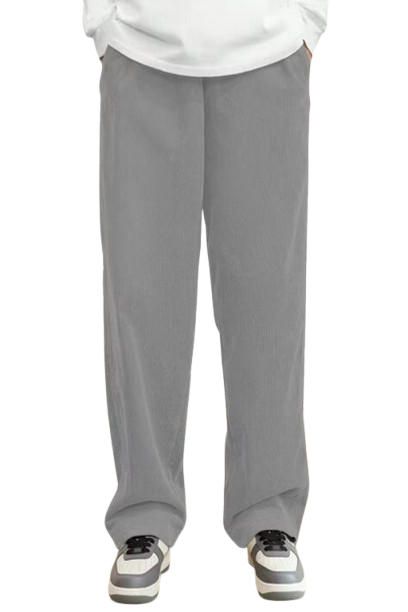 Attitude Men's Regular Fit Over Size Lower– Cotton Blend Joggers with Elastic Waistband & Pockets |