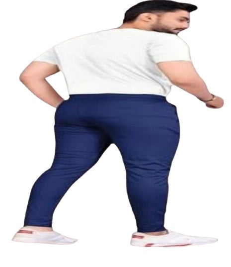 Attitude Men's Regular Fit Printed Lower– Cotton Blend Joggers with Elastic Waistband & Pockets |