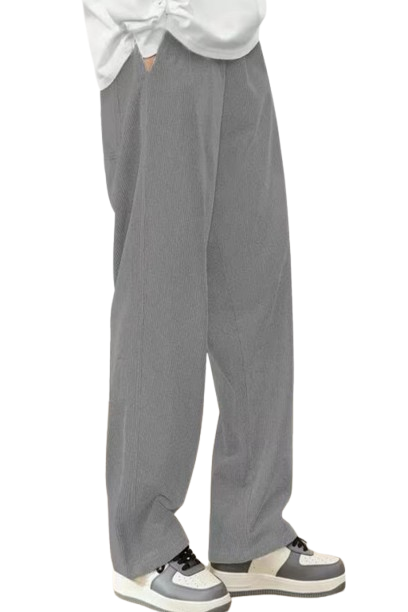 Attitude Men's Regular Fit Over Size Lower– Cotton Blend Joggers with Elastic Waistband & Pockets |