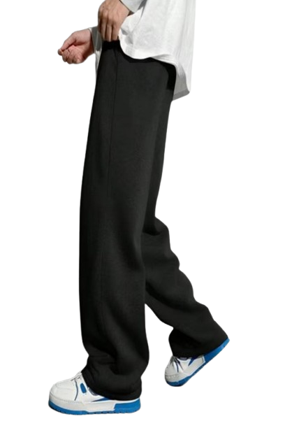 Attitude Men's Regular Fit Over Size Lower– Cotton Blend Joggers with Elastic Waistband & Pockets |
