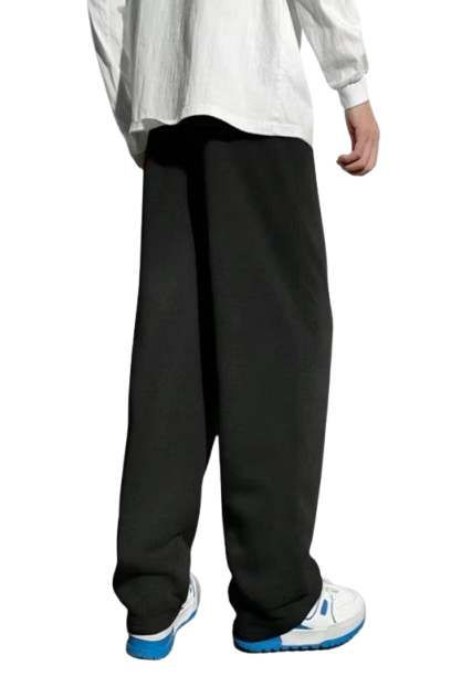 Attitude Men's Regular Fit Over Size Lower– Cotton Blend Joggers with Elastic Waistband & Pockets |