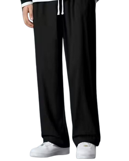 Attitude Men's Regular Fit Baggy Lower– Cotton Blend, Elastic Waistband & Pockets |