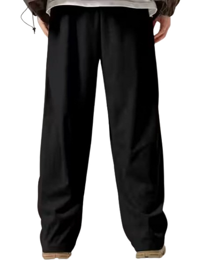 Attitude Men's Regular Fit Baggy Lower– Cotton Blend, Elastic Waistband & Pockets |