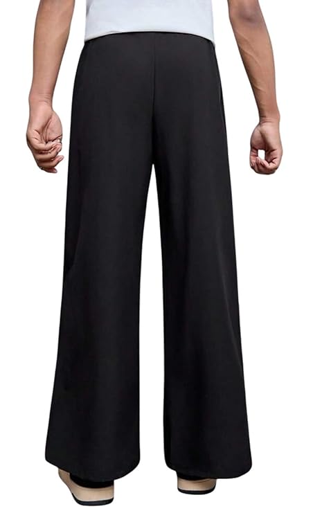 Attitude Men's Regular Fit Baggy Lower– Cotton Blend Joggers with Elastic Waistband & Pockets |