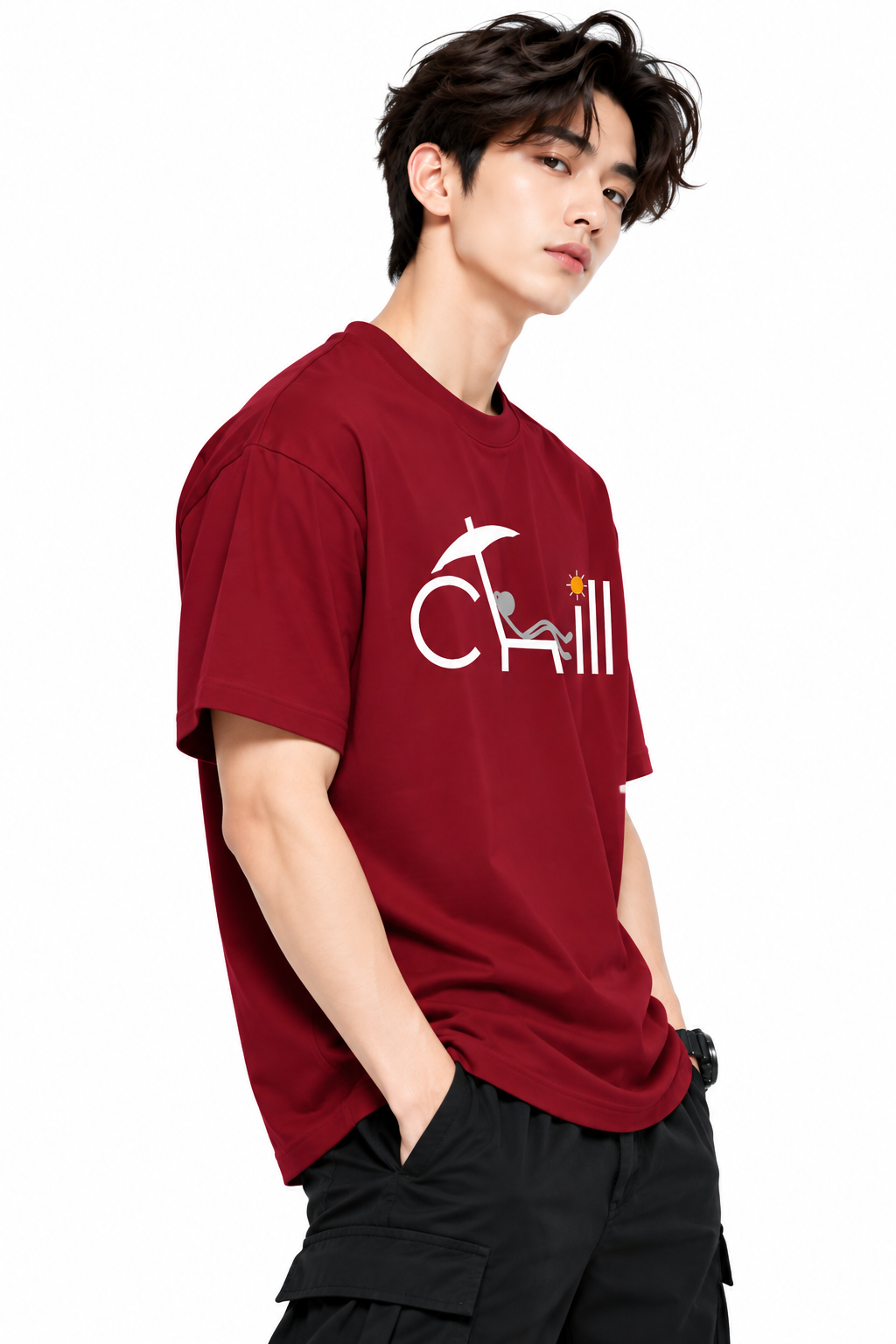 Attitude T-Shirts for Men | Printed T Shirt | 100% Pure Cotton Oversized Tee