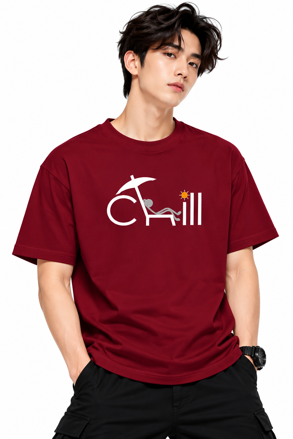 Attitude T-Shirts for Men | Printed T Shirt | 100% Pure Cotton Oversized Tee