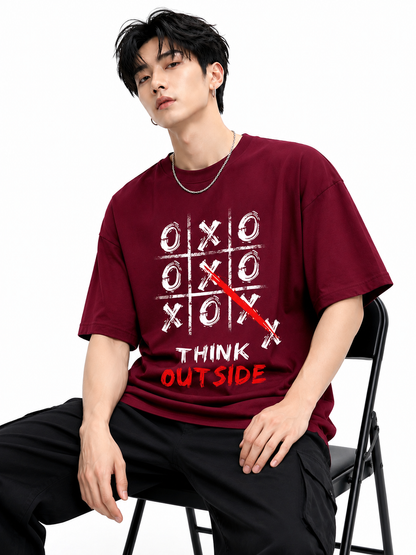 Attitude Men's Slogan Graphic Printed  T-Shirt |  Art Design | Premium Cotton  Casual Round Neck Tee for Men