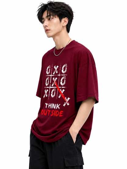 Attitude Men's Slogan Graphic Printed  T-Shirt |  Art Design | Premium Cotton  Casual Round Neck Tee for Men
