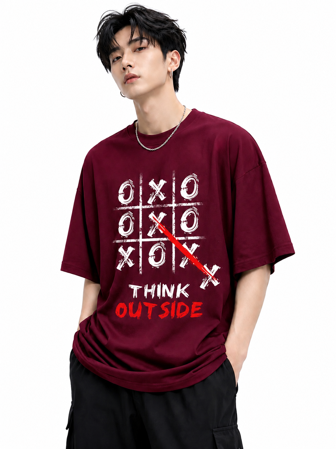 Attitude Men's Slogan Graphic Printed  T-Shirt |  Art Design | Premium Cotton  Casual Round Neck Tee for Men