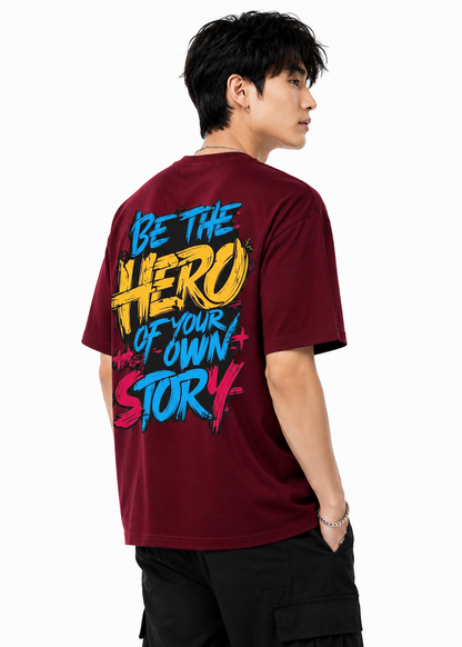 Attitude Men's Slogan Printed T-Shirt | Premium Cotton Casual Round Neck Tee for Men