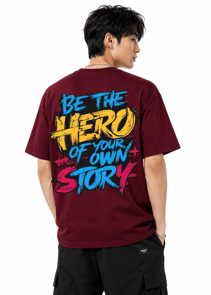 Attitude Men's Slogan Printed T-Shirt | Premium Cotton Casual Round Neck Tee for Men