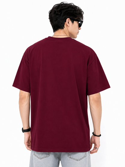 Attitude Men's Skull Graphic Printed  T-Shirt | Premium Cotton Casual Round Neck Tee for Men