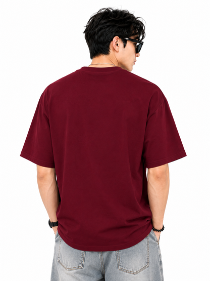 Attitude T-Shirts for Men | Oversized Slogan Printed T-Shirt for Men | 100% Pure Cotton T Shirt For Men
