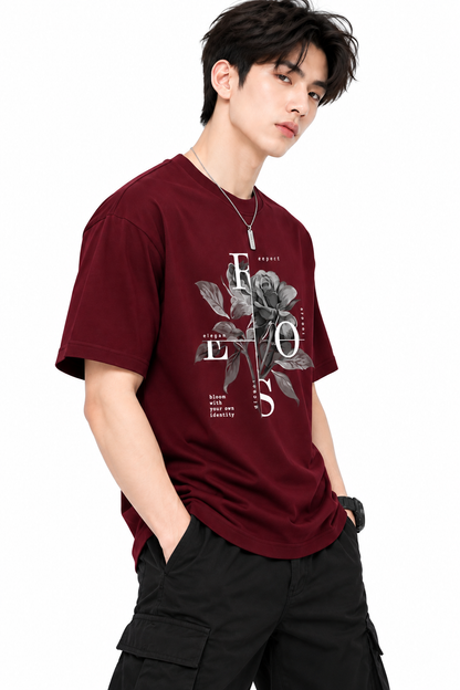 Attitude T-Shirts for Men | Oversized Printed T-Shirt |  100% Pure Cotton T Shirt