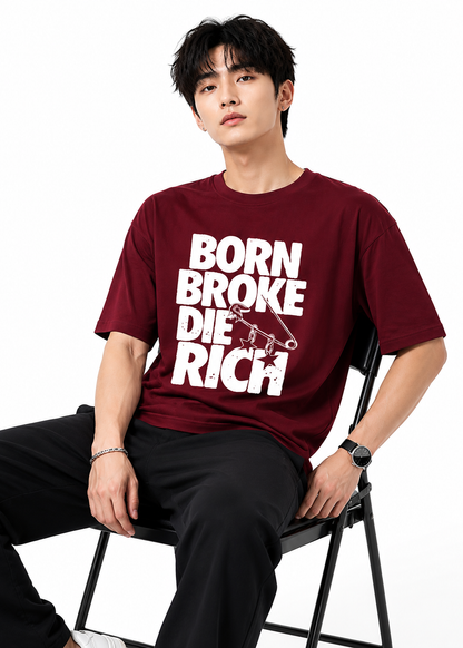 Attitude tshirt for men Printed Oversized Tee | Baggy T Shirt