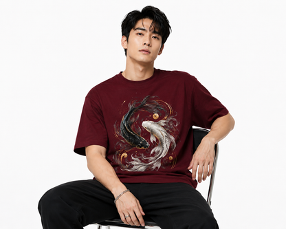 Attitude Fish Oversized T-Shirt