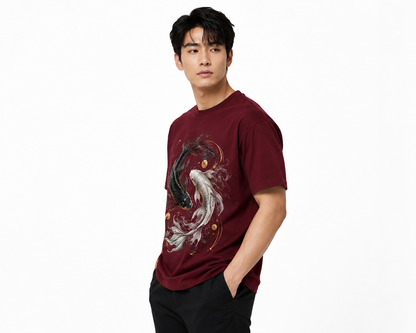 Attitude Fish Oversized T-Shirt