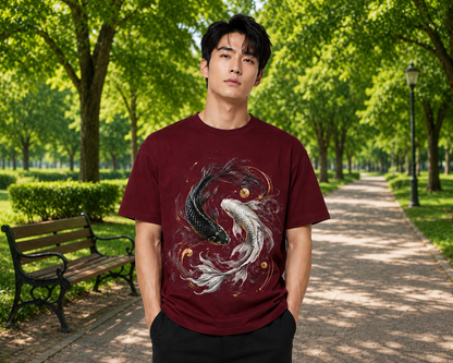 Attitude Fish Oversized T-Shirt