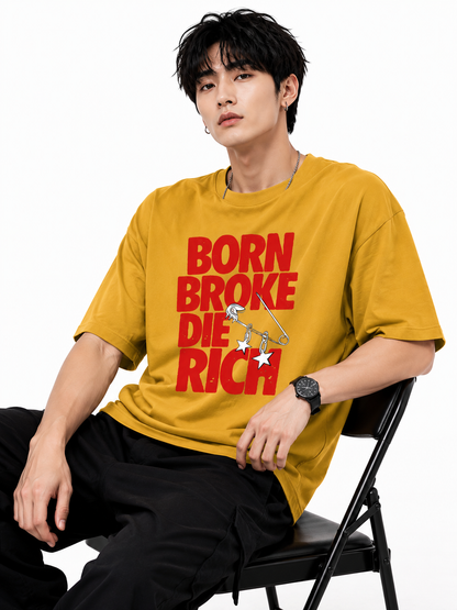 Attitude tshirt for men Printed Oversized Tee | Baggy T Shirt