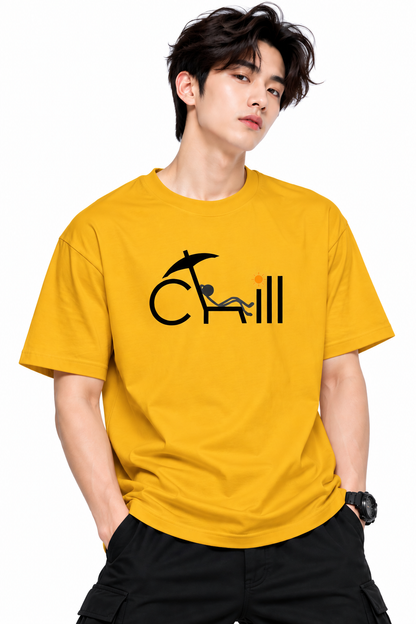 Attitude T-Shirts for Men | Printed T Shirt | 100% Pure Cotton Oversized Tee