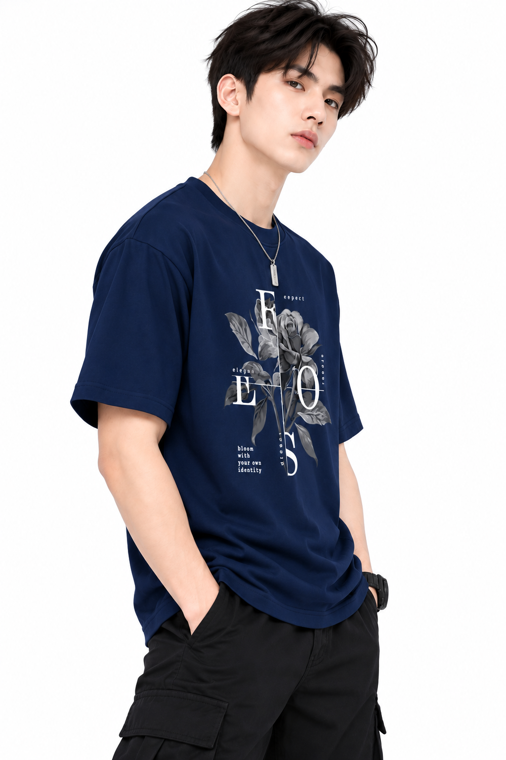 Attitude T-Shirts for Men | Oversized Printed T-Shirt |  100% Pure Cotton T Shirt