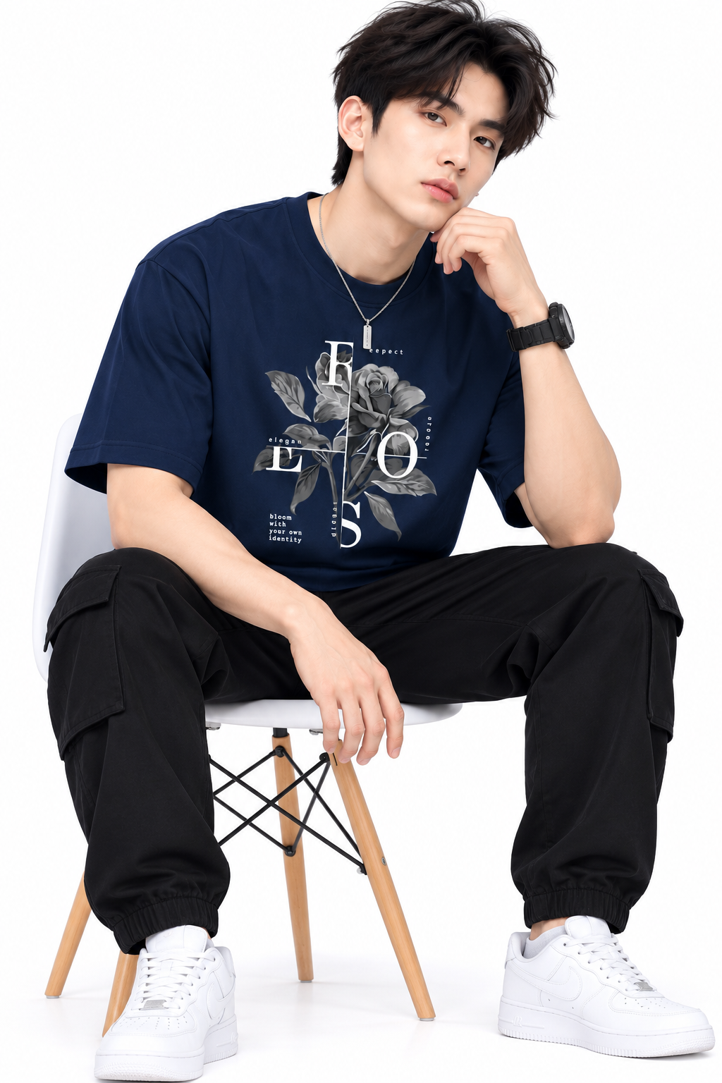 Attitude T-Shirts for Men | Oversized Printed T-Shirt |  100% Pure Cotton T Shirt