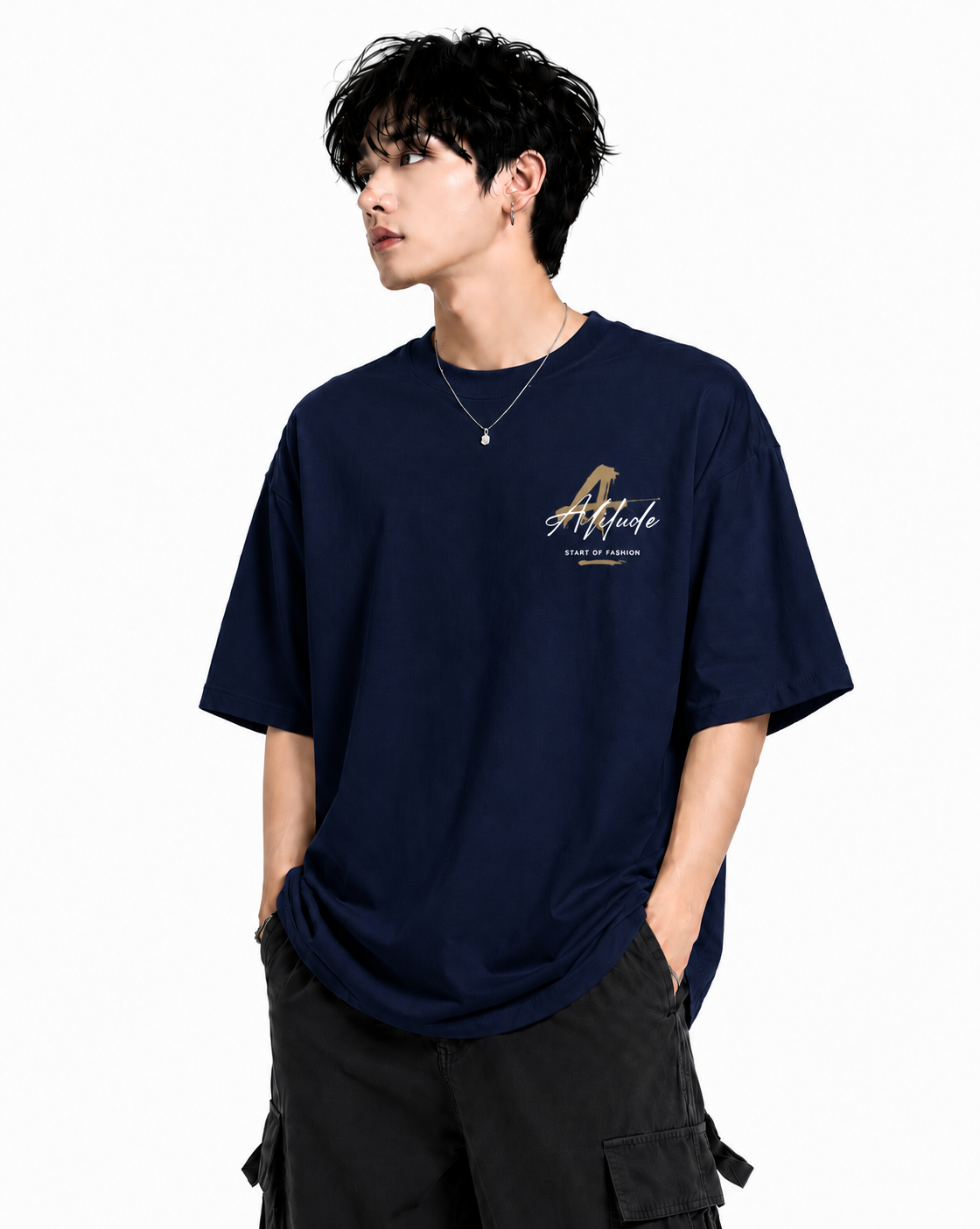 Attitude T-Shirts for Men | Oversized Printed T-Shirt | Wild Life | Cotton T Shirt For Men