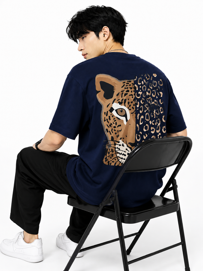 Attitude T-Shirts for Men | Oversized Printed T-Shirt | Wild Life | Cotton T Shirt For Men