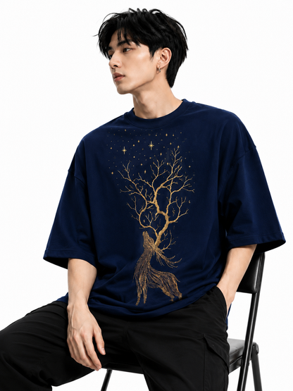 Attitude T-Shirts for Men | Oversized T-Shirt | Wild Life Printed t shirt | 100% Pure Cotton T Shirt