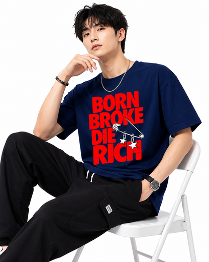 Attitude tshirt for men Printed Oversized Tee | Baggy T Shirt