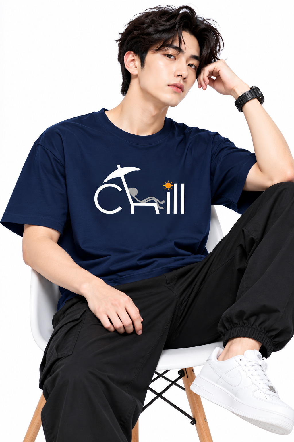 Attitude T-Shirts for Men | Printed T Shirt | 100% Pure Cotton Oversized Tee