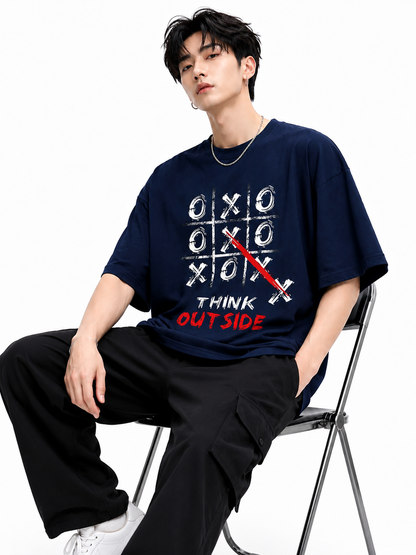 Attitude Men's Slogan Graphic Printed  T-Shirt |  Art Design | Premium Cotton  Casual Round Neck Tee for Men