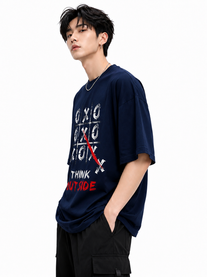Attitude Men's Slogan Graphic Printed  T-Shirt |  Art Design | Premium Cotton  Casual Round Neck Tee for Men