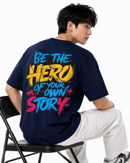 Attitude Men's Slogan Printed T-Shirt | Premium Cotton Casual Round Neck Tee for Men