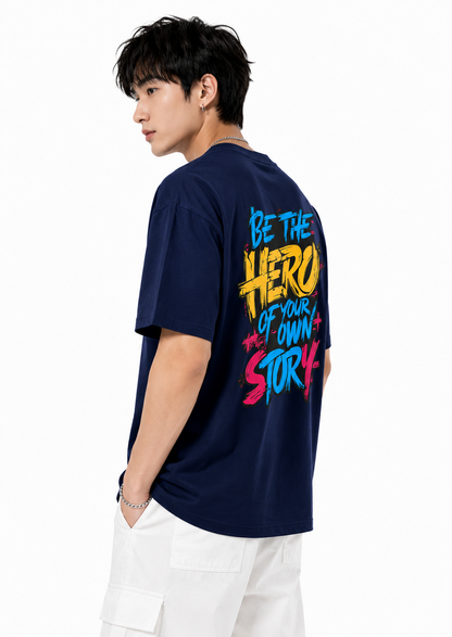 Attitude Men's Slogan Printed T-Shirt | Premium Cotton Casual Round Neck Tee for Men