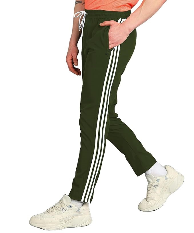 Attitude Men's Regular Fit Over Size Lower– Cotton Blend Joggers with Elastic Waistband & Pockets |