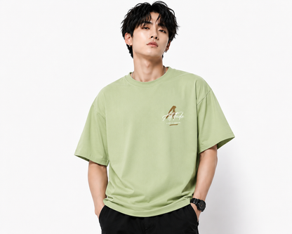 Attitude Cat Printed Oversized tshirt For Men| Trending T- Shirt
