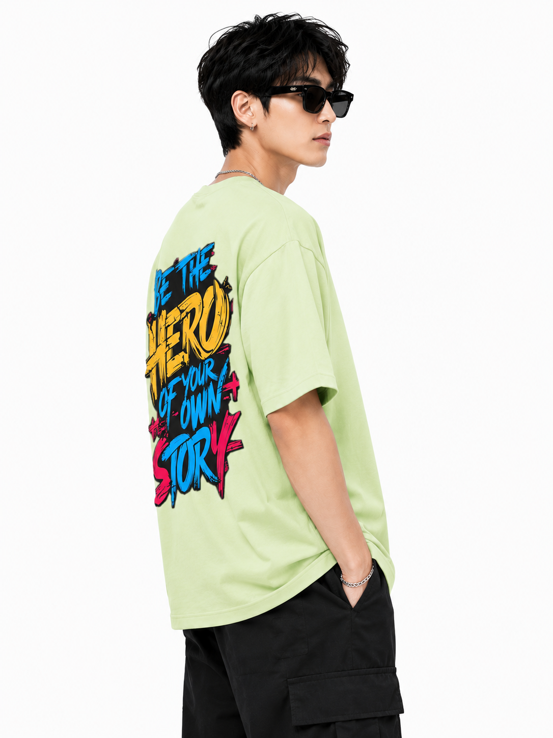 Attitude Men's Slogan Printed T-Shirt | Premium Cotton Casual Round Neck Tee for Men
