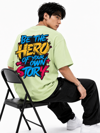 Attitude Men's Slogan Printed T-Shirt | Premium Cotton Casual Round Neck Tee for Men