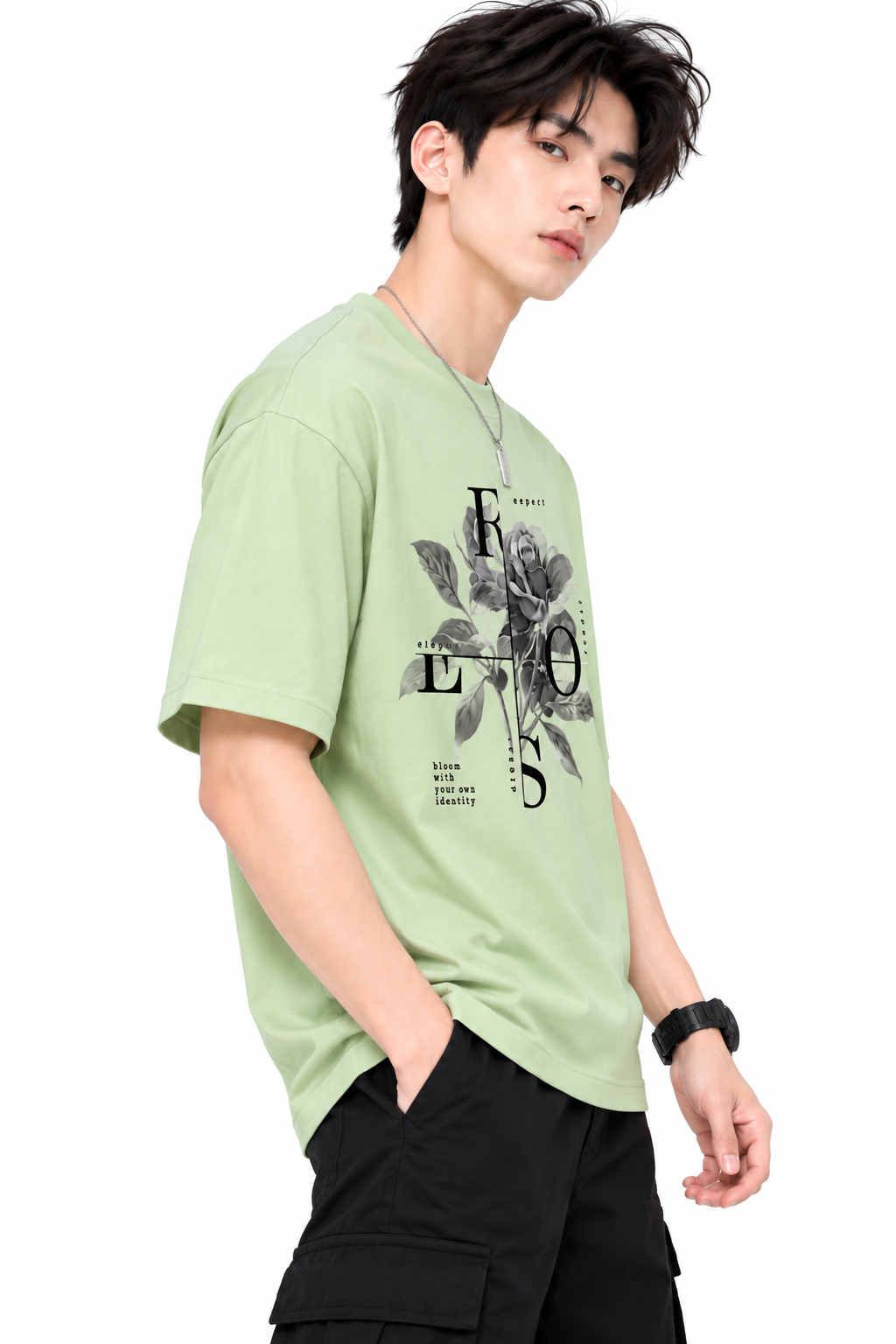 Attitude T-Shirts for Men | Oversized Printed T-Shirt |  100% Pure Cotton T Shirt