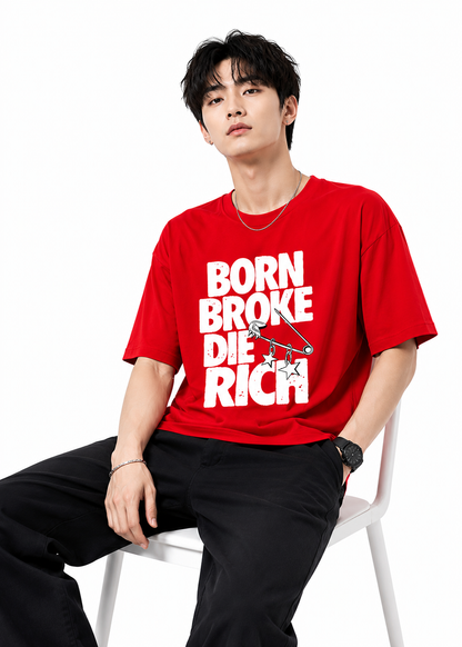 Attitude tshirt for men Printed Oversized Tee | Baggy T Shirt
