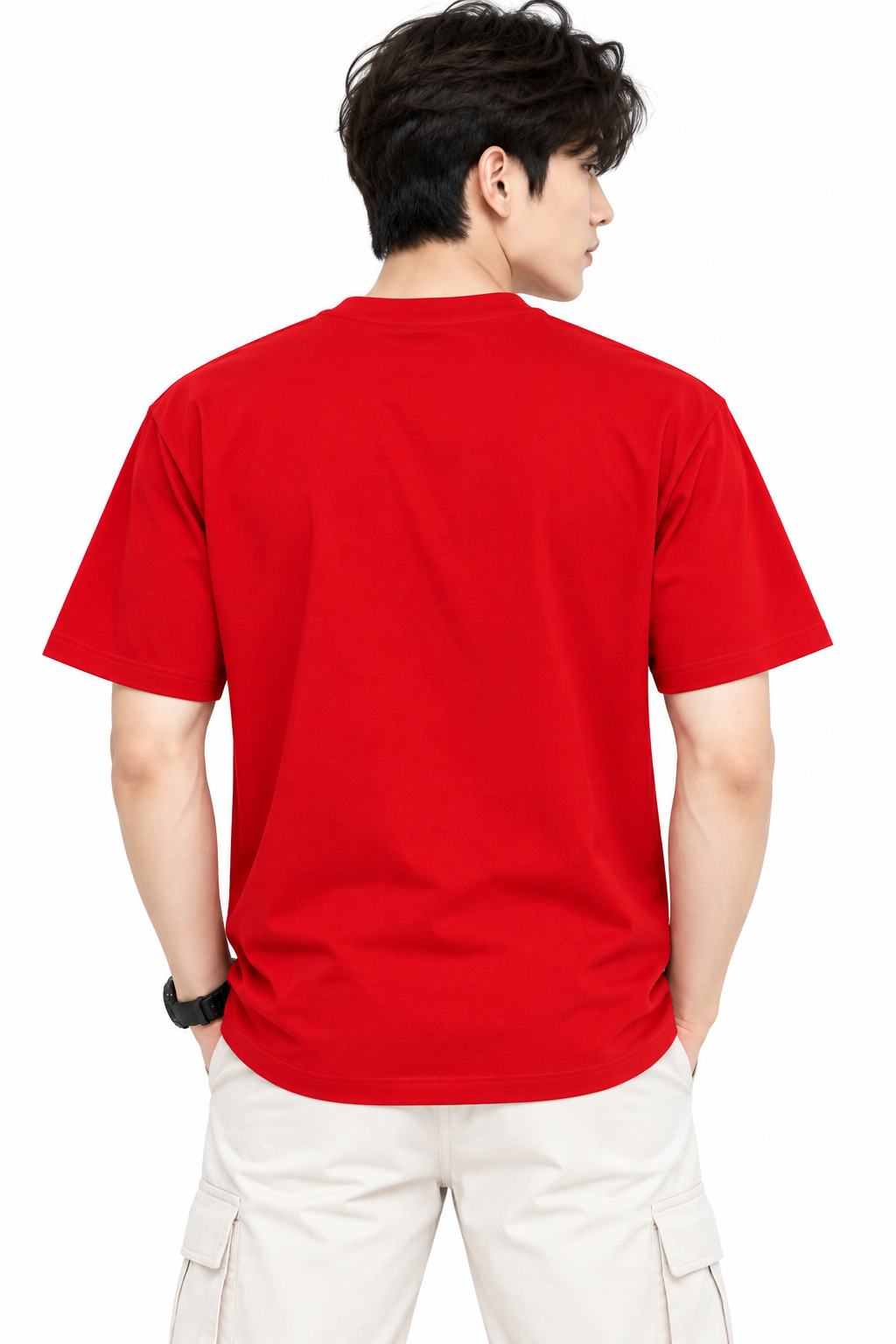 Attitude T-Shirts for Men | India's Number one Trending Brand | Murli Printed | 100% Pure Cotton Oversized Printed Tee