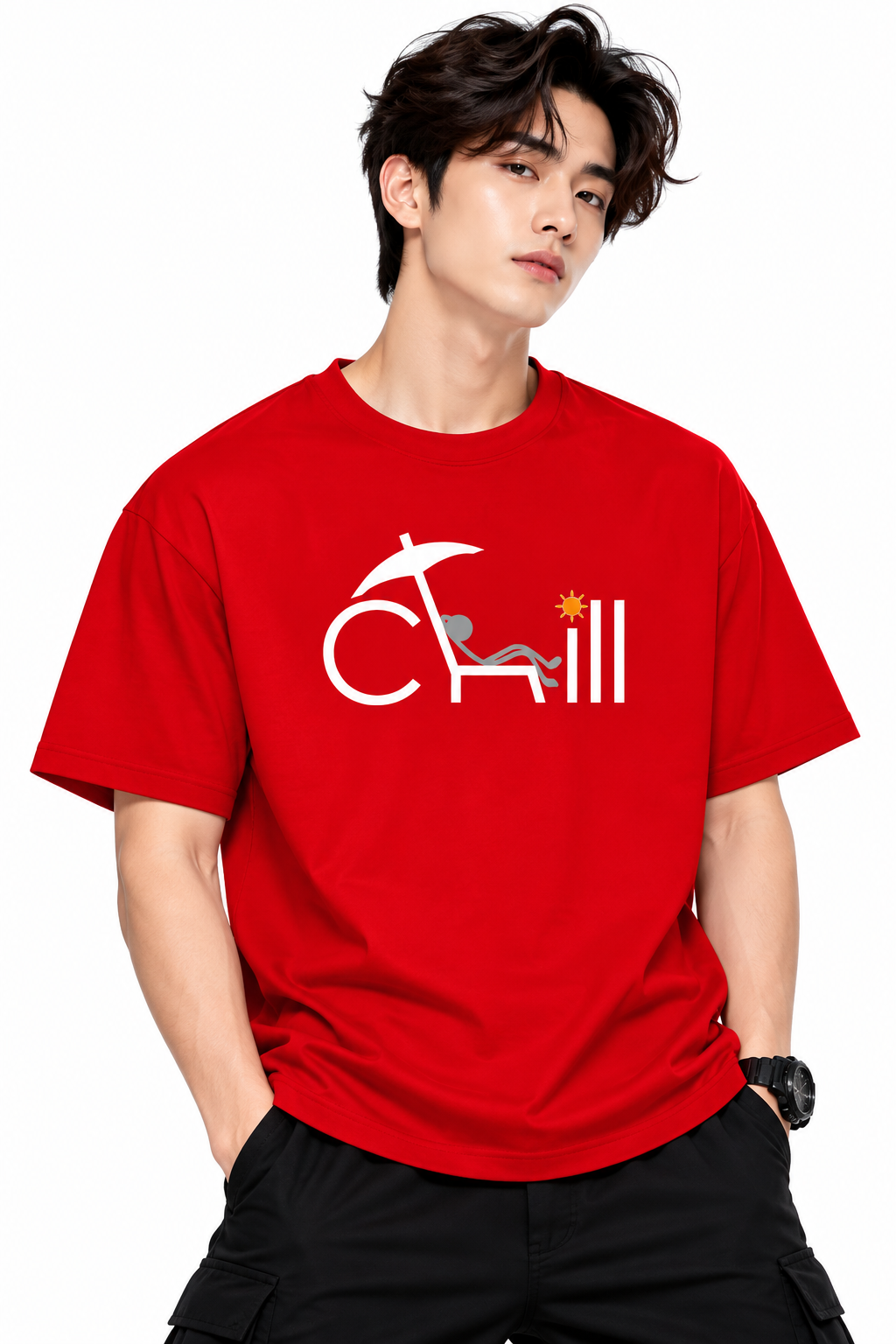 Attitude T-Shirts for Men | Printed T Shirt | 100% Pure Cotton Oversized Tee