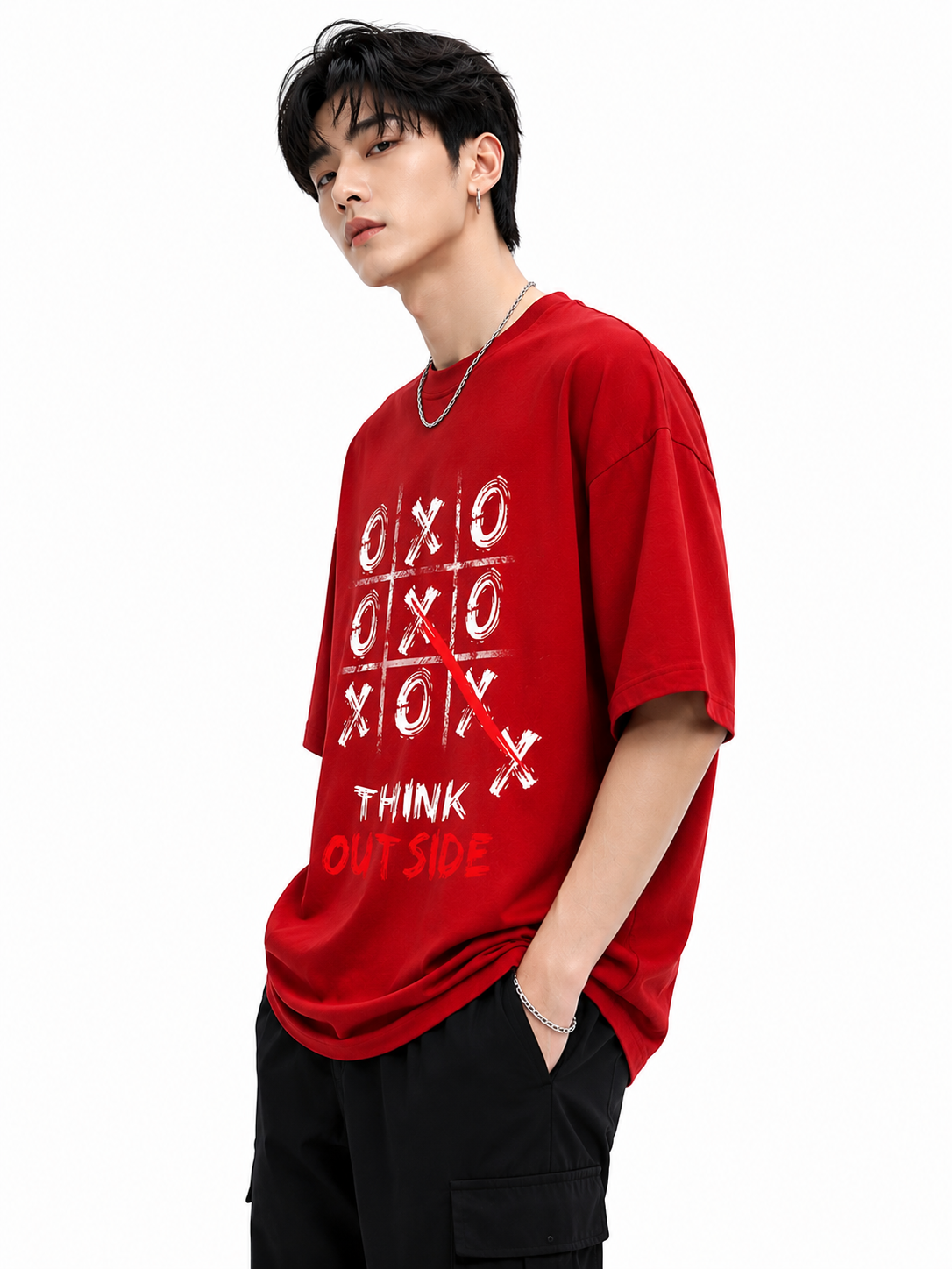 Attitude Men's Slogan Graphic Printed  T-Shirt |  Art Design | Premium Cotton  Casual Round Neck Tee for Men