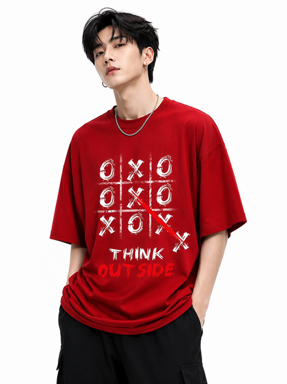 Attitude Men's Slogan Graphic Printed  T-Shirt |  Art Design | Premium Cotton  Casual Round Neck Tee for Men