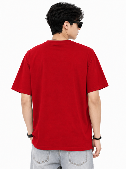 Attitude Men's Skull Graphic Printed  T-Shirt | Premium Cotton Casual Round Neck Tee for Men