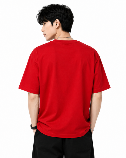 Attitude T-Shirts for Men, | Premium Cotton Casual Round Neck Tee for Men | Oversized Printed T-Shirt for Men